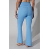 Yogalicious Womens Lux Foldover 7/8 Flare Leg Pant - 3 of 3