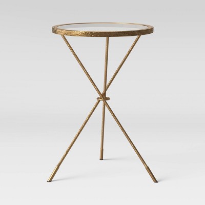 gold side table target