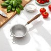 Unique Bargains Food Strainer Walnut Small Hand Wash Stainless Steel Brown 1 Pc - 2 of 4