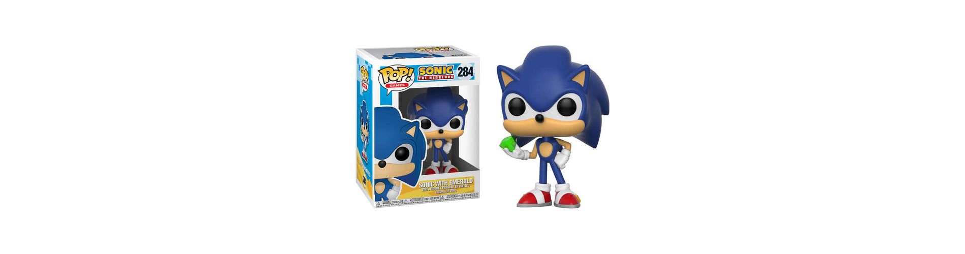 Funko Pop! Games: Sonic The Hedgehog - Sonic with Emerald - Vinyl Figure #284 #20147