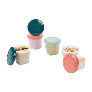 Babymoov Biosourced Babybowls Food Containers to Store, Reheat, and Transport Baby's Meals - 1 of 4