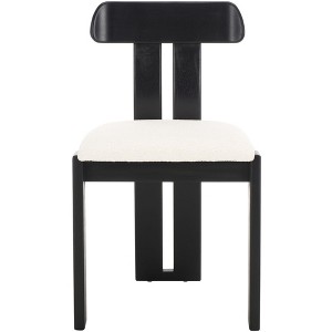 Cayde Boucle Seat Dining Chair - DCH8806 - Safavieh - 1 of 4
