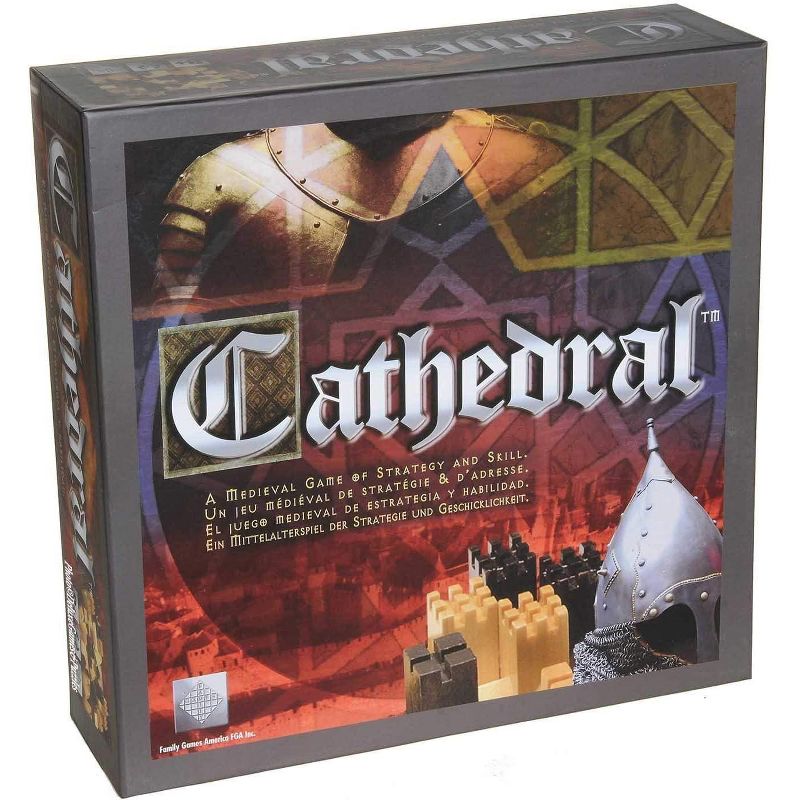 Cathedral Classic Wooden Tabletop Strategy Board Game, 1 of 5