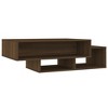 vidaXL Coffee Table Brown Oak 105x55x32 cm Engineered Wood - 2 of 4
