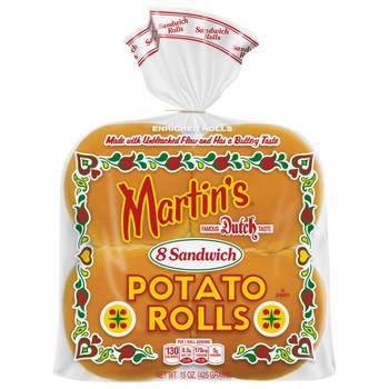 Martin's Potato Sandwich Rolls - 15oz/8ct