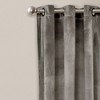 Lush Décor Prima Velvet Solid Light Filtering Window Curtain Panels Set - 4 of 4