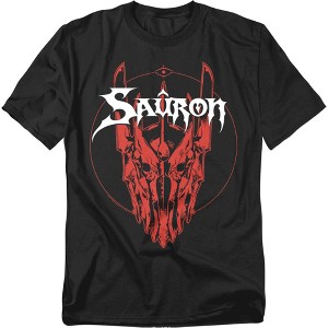 Men's The Lord of the Rings Sauron Helmet Band T-Shirt - 1 of 4