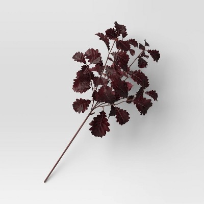 Purple Artificial Fall Oak Branch - Threshold™