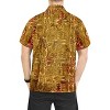 LA LEELA Men's Hawaiian Trendy Beach Summer Vacation Shirts Casual Collared Short Sleeve Shirts Button Down Shirt Men - 2 of 4