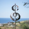 Cyan Oasis 84-Inch Dual Global Wind Spinner - 2 of 4