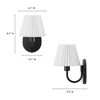 Modway Wave Modern 1-Light Wall Sconce, Curved Minimalist Design - 2 of 4
