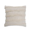 Set of Two  Ribbed Cotton Throw Pillow With Fringe - 4 of 4