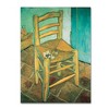 Trademark Fine Art -Vincent van Gogh 'Vincent's Chair' Canvas Art - 2 of 3