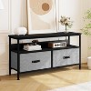 homfan TV Stand for Living Room, Media Console Featuring Open Shelf, Television Chest with Storage for Bedroom, Living Room, Entryway - 3 of 4