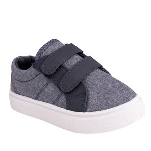 Natural Steps Toddler Slip On Adjustable Strap Sneaker - Blue - 1 of 4