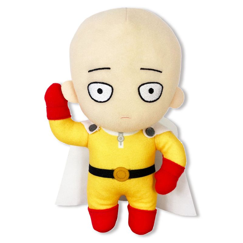 GREAT EASTERN ENTERTAINMENT CO ONE PUNCH MAN- S2 SAITAMA PLUSH 8"H, 1 of 3