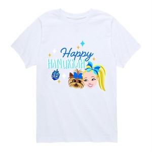 JoJo Siwa JoJo Siwa Designs Short Sleeve Graphic T-Shirt - Happy Hanukkah - White - 5T - 1 of 3