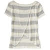 Aeropostale Womens Sheer Swing Back Knit Blouse - 2 of 2