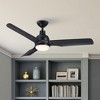 Parrot Uncle 52" Black Indoor Integrated LED Ceiling Fan, Modern - 2 of 4