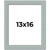 PosterPalooza | Refined Blue Picture Frame - UV Acrylic, Foam Board Backing, Hanging Hardware - 2 of 4
