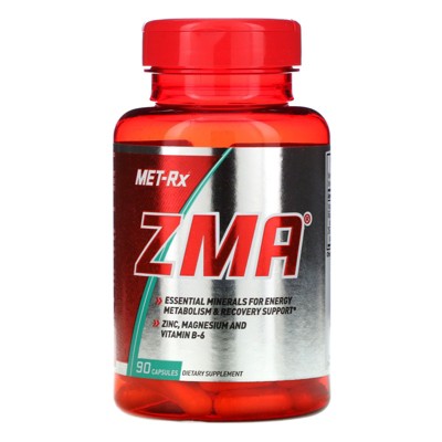 MET-Rx ZMA, 90 Capsules, Sports Nutrition Supplements
