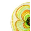 Wind & Weather 10" Handcrafted Blown Glass Flower With Metal Garden Stake - 2 of 4