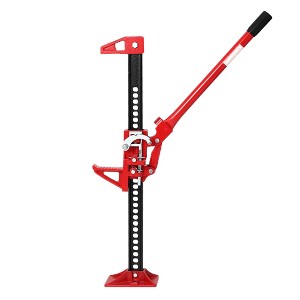 Utility Farm Jack, 3 Ton Capacity Ratcheting Off Road for Tractor, Truck, SUV, Lift Height 5.12-41.14 inches - 1 of 4