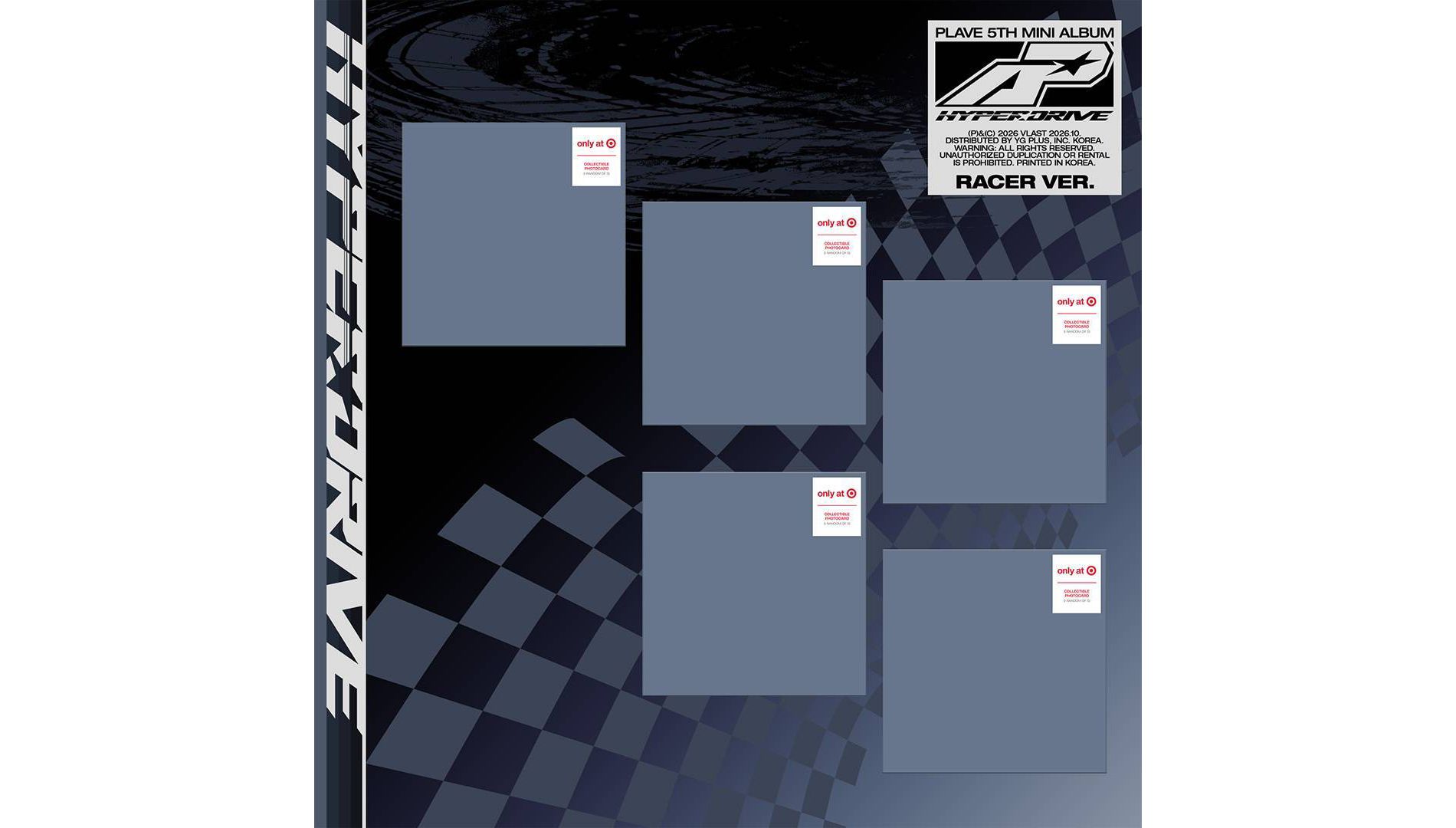 PLAVE - HYPERDRIVE (Racer Ver. - Member Random) (Target Exclusive, CD)