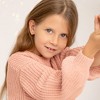 Girls' Channel Set CZ Huggie Hoop Gold Plated Sterling Silver Earrings - In Season Jewelry - 2 of 4
