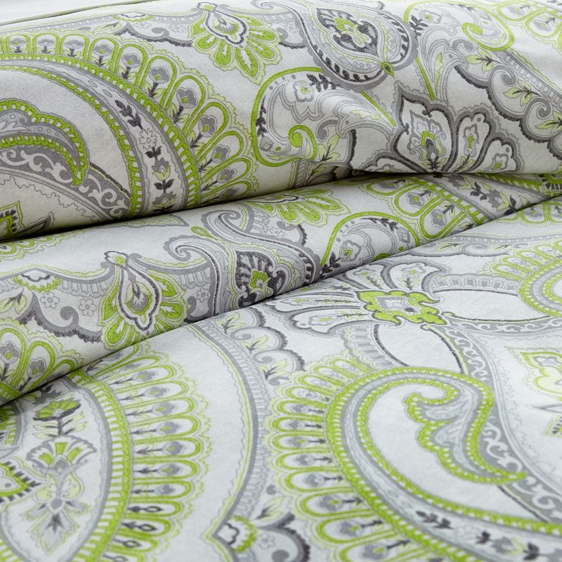 Southshore Fine Living Pure Melody Paisley Oversized ultra-soft Duvet Cover Set with shams, 4 of 7