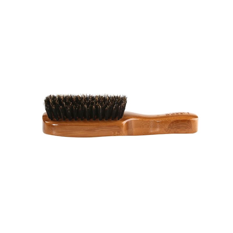 Bass Brushes Men's Hair Brush Wave Brush with 100% Pure Premium Natural Boar Bristle FIRM Pure Bamboo Handle Classic Club/Wave Style, 5 of 6