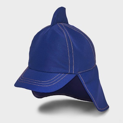 Image of Baby Boys' Shark Sun Hat - Cat & Jack™ Navy Blue 12-24M