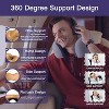 Neck Pillow for Traveling, Upgraded for Airplane Travel Pillow for Flight Headrest Sleep - 3 of 4