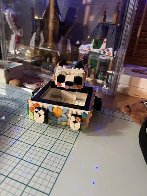LEGO DOTS: Cute Panda Tray DIY Room Décor Crafts Toy (41959) Toys - Zavvi  Ireland