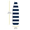 Whitmor Ironing Board Cover and Pad Stripe Navy - 3 of 3