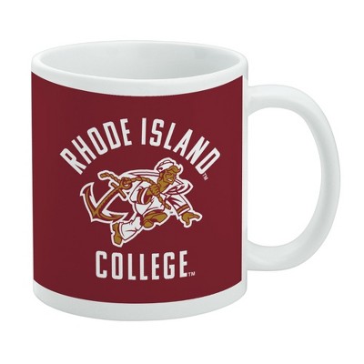 Rhode Island College Anchormen Logo Ceramic Coffee Mug Novelty Gift Mugs for Coffee Tea and Hot Drinks 11oz White