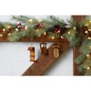 Melrose Vintage Wood Sled Tree Ornament (Set of 12) - 2 of 4