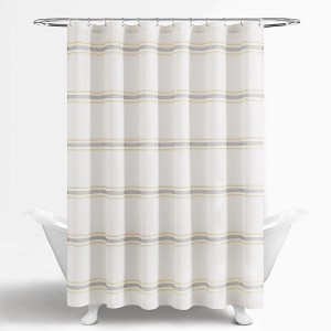 Homestead Stripe Shower Curtain - 1 of 4