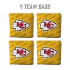 NFL Kansas City Chiefs 4pk Yellow Toss Game Set - 2 of 4