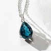Ross-Simons 13.00 Carat London Blue Topaz Pendant Necklace With Diamond Accents in Sterling Silver - 4 of 4