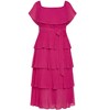 Women's Plus Size Night Garden Dress - hot pink | CITY CHIC - 4 of 4