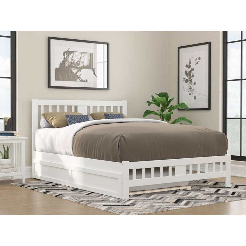 Tahoe Bed with Footboard and Twin Extra Long Trundle - AFI, 3 of 10