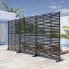 PexFix Outdoor Metal Privacy Screen Garden Fence Wall Applique - 4 of 4