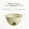 Spode Christmas Tree Mixing Bowl with Spout, 2 Quart Batter Bowl with Pour Spout Measures 9-Inches, Holiday Serving Dishes - 3 of 4