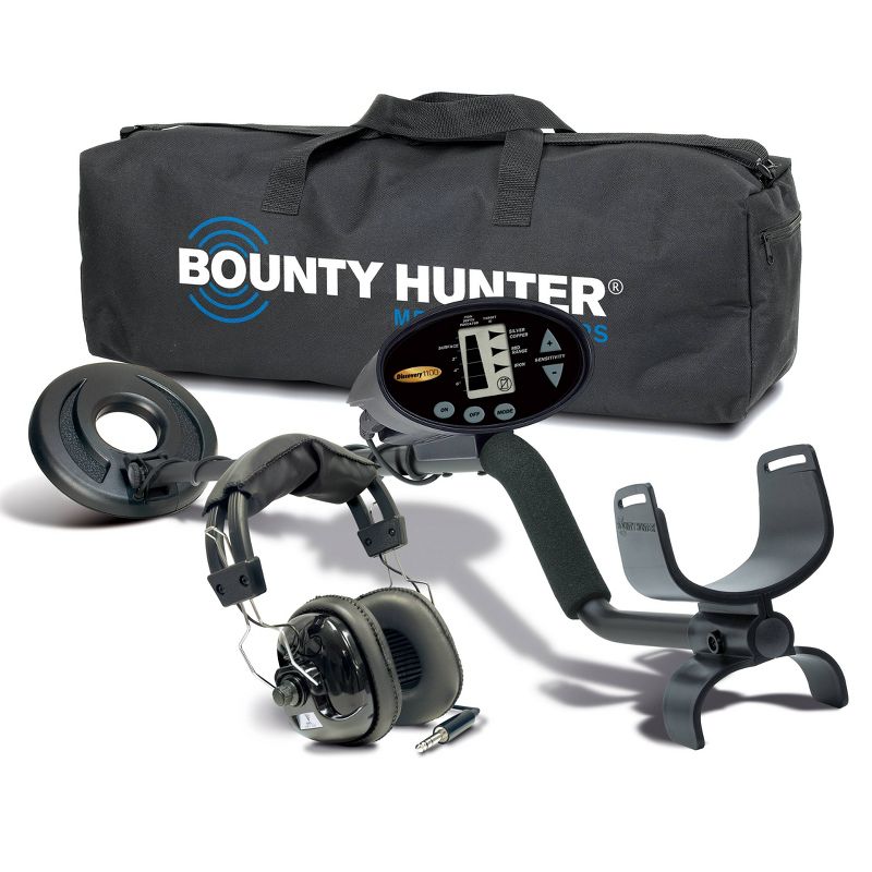 Bounty Hunter Discovery 1100 with Headphones and Carry Bag - Black, 1 of 5
