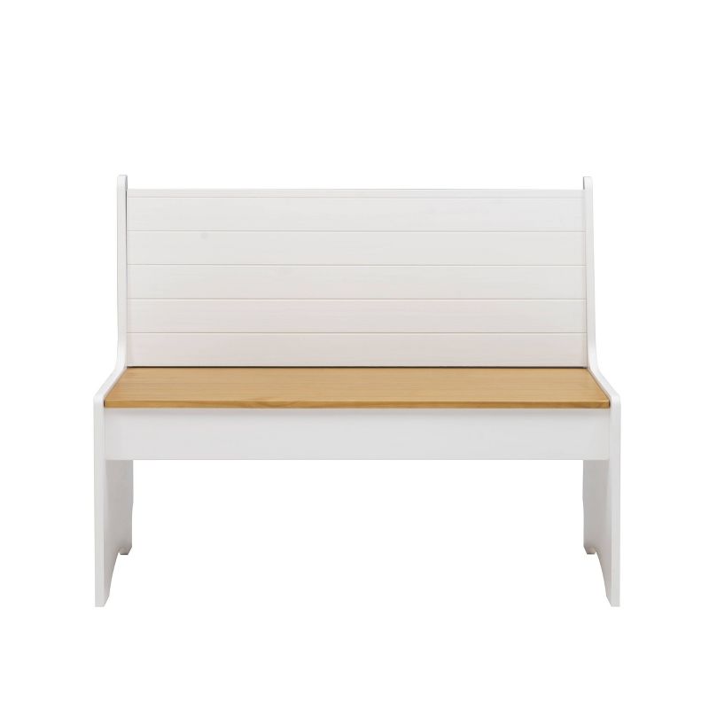 Large Merrill Back Rest Bench - Linon, 4 of 20