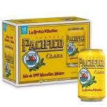 Pacifico Clara Mexican Lager Beer - 12pk/12 fl oz Cans