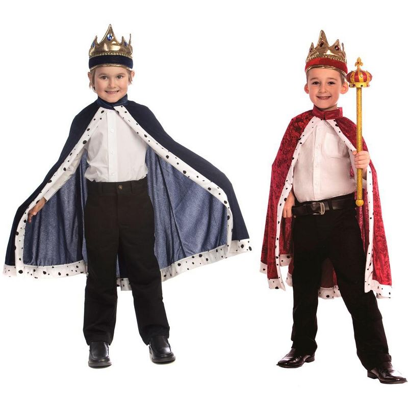 Dress Up America King Costume for Boys - One Size Fits Most, 2 of 4