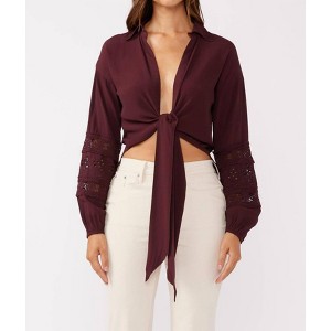 Women's Turn Back Time Top - LOVESTITCH - 1 of 4