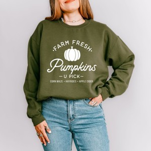 Simply Sage Market Farm Fresh Pumpkins Sweatshirt - 1 of 4